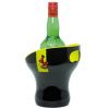 plastic ice bucket, beer bottle, J&B ice bucket, S shape