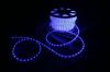 China bright led 2wire copper round and flat led rope christmas lights