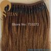 new productshigh quality 8# korea popular fashionable natural straight hair extension with cotton thread
