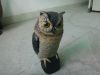 PE material owl decoy for Garden decorating