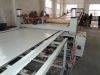 Plastic sheet extrusion line