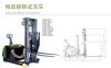 Electric reach stacker