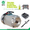 Electric golf cart AC brushless motor kit