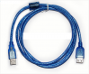 1.5 m USB2.0, extension cable, male to female, encryption, double shie