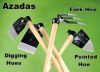 Garden hoe types, garden hand hoe, garden hoe H305