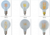 High Quality G125 Globe LED Lights Bulb Edison E27/E27/B22 110V-130V L