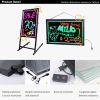 LED writing/drawing board(stand/hang)