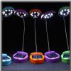 High quality 8 lights and candy colors solar led desk light