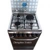 stainless steel gas oven with electric stove