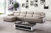Cheap Modern Design Half Leather Sofa