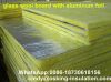 Cheap price glass wool board with aluminum foil China factory directly