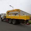 12ton telescopic boom truck mounted crane for sale