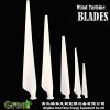 windmill generator Blades FRP for 300w to 100kw Fibreglass, low noise