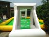 Commercial Inflatable Sprots Games , Mini Inflatable Water Soccer Field For Inflatable Interactive Games On Grassland