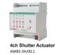 KNX/EIB 4 fold, 6A 230V, Shutter Actuator, k-bus, GVS