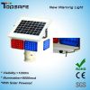 solar powered blinking warning light