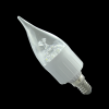 3W Candle Light White E27 Transparent Cap