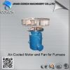 Air-Cooled Motor and Fan for Furnace
