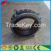 Flexible stop device rubber expansion joint with flange