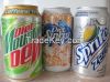 Cola shape beverage / soft drink / fruit juice PET plastic cans /   Cola shaped beverage / carbonated drink / soft drink