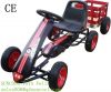 Children pedal go kart