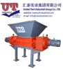 Multifuctional twin shaft shredder/ two shrears shredder/ recycled solid waste crusher machine shredder manufacturer