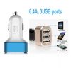 Sell 6.4A Universal 3USB Ports, High speed & High quality car charger