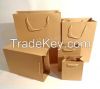 different size kraft paper shopping bags wholesale