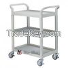 HS-808A-3 Hospital Trolley, Medical Cart, Three Tiers Cart, White Color