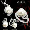Sterling Silver Pearl Jewelry Set Wholesale