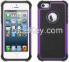 PC+Silicone Mobile Phone Case for Iphone5/6