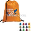 nylon/polyster drawstring bag for promotional