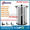 Restaurant Drinking Water Boiler Hot Water Urn in Double Wall