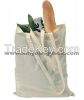 Recyclable 100% Natural Color Long Handled Cotton Shopper Bag