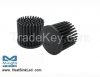 XSA-320 Pin Fin LED Heat Sink D58mm for Xicato