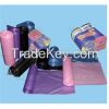 HDPE cheaper disposal clear plastic bags on roll