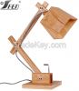 CE & UL wooden e27 60W Zhongshan under table light Wooden table lamp