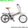 2015 hot selling 36V 250W run far folding electric bicycle from professional manufacturer