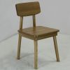 Korean style solid wood chair childrens chair modern wooden dining chair lover chair desk chair