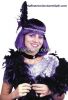 BOA 5ft Glitter Feather Costume Accessories One Size FW8997