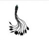 Sell high quality 10 in 1 USB cable black