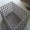 Heat treatment charging basket