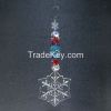 Snowflake Crystal Pendant Suncatcher Ornaments for Home Decor