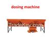 Three bins batching bin/aggregate dosing machine