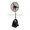 high pressure nozzle outdoor mist cooling fan