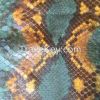 snake (python) leather