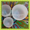 Quartz crystal singing bowls