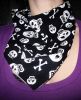 Handkerchief -1 SKULL CROSSBONES Bandanna