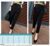 6xl 5xl 4xl plus size Black Pants 2105 New fashion women elegant trous