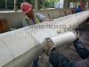Aerogel blanket for oil and gas pipe insulation